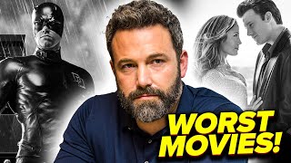 The Worst Ben Affleck Movies of All Time RANKED!