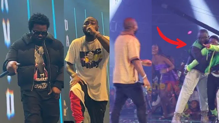Davido And Olamide Performs In Stage Together Rare Video Of Davido And Olamide on stage