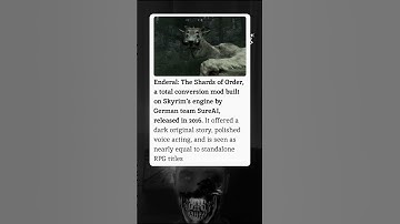 Skyrim Mod Enderal Was a Full Conversion
