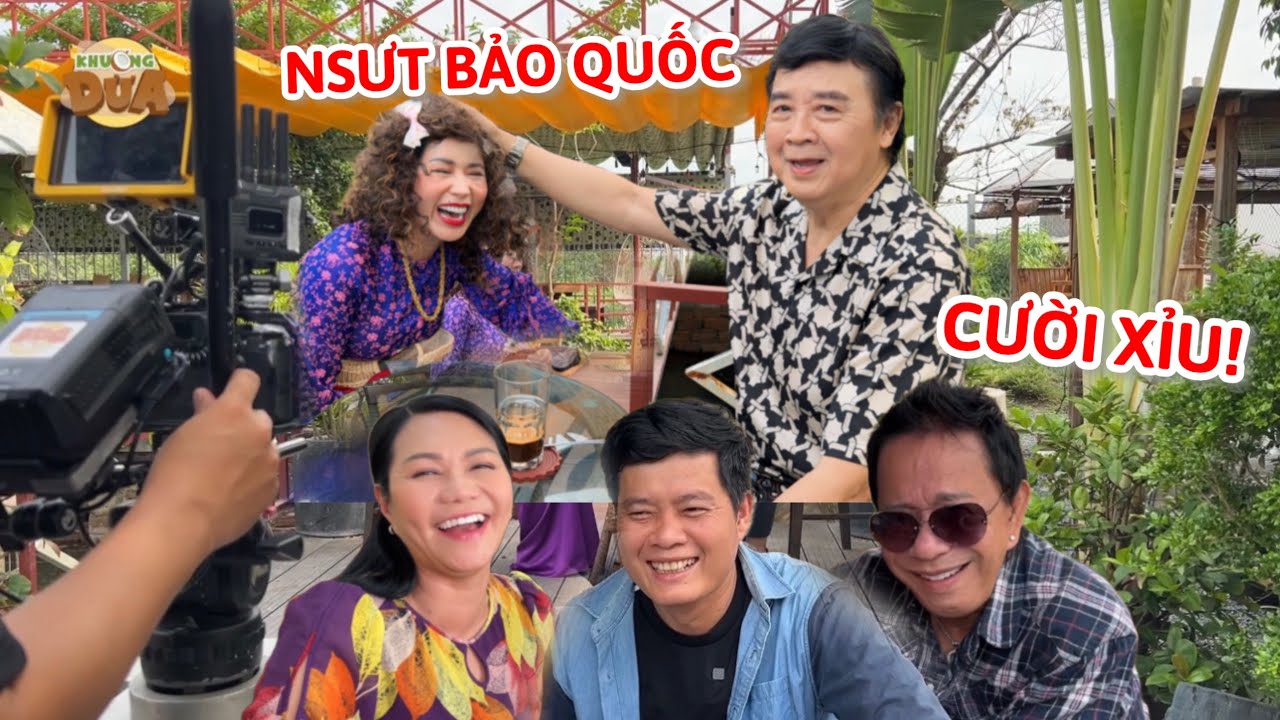 NSƯT Bảo Quốc chỉ nói chuyện thôi mà DH Bảo Chung, NSƯT Ngọc Huyền, Khương Dừa cười ngất…