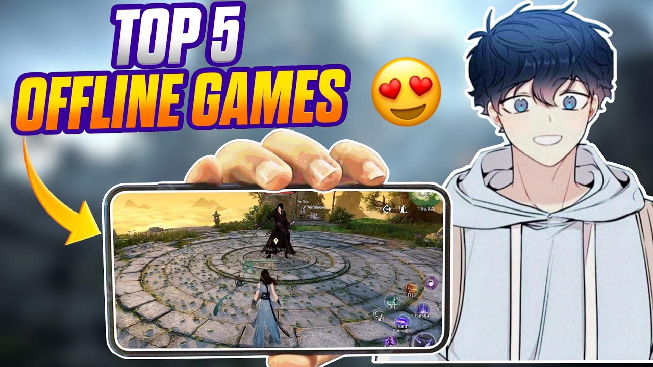 Top 5 BEST Offline Games for Android 2026 🔥 No Internet - YouTube