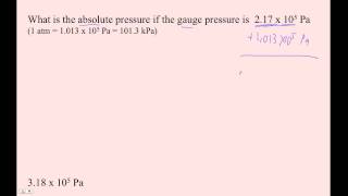 HTPIB13E Gauge Pressure Example 3