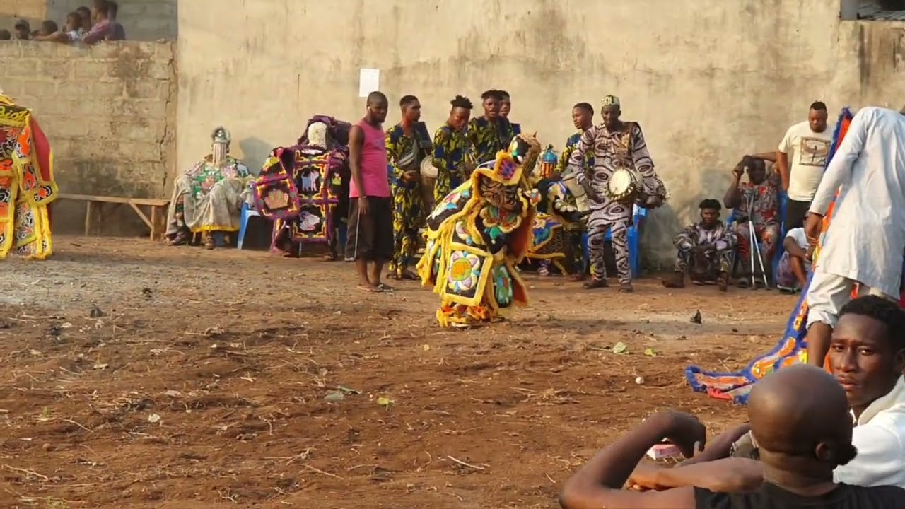 Couvent Ayechoro, plus connu sous le nom d’Ataclo (famille Fagbohoun), à Maria‑Gléta en février 2023