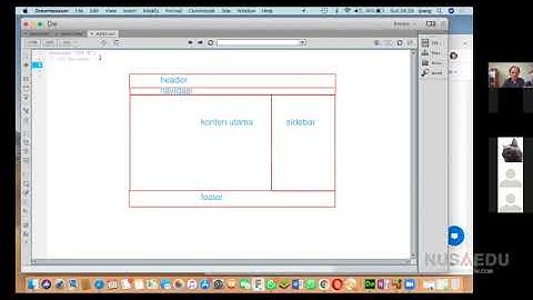 tutorial pemula webdesign CSS layout dengan adobe dreamweaver | bahasa indonesia