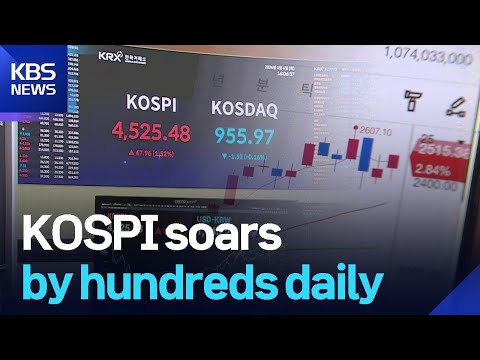 KOSPI melonjak ratusan poin setiap hari / KBS 06.01.2026.