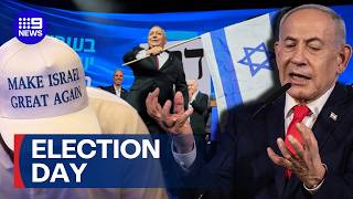 Israel's election day is on a knife edge | 9 News Australia