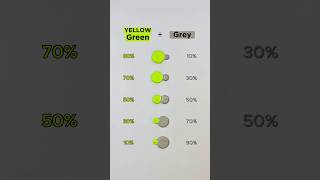 Let's Mixing Yellow Green & grey 😍....#colormixing #artvideo #yellow #green  #greycolor #miniartzone Wealth