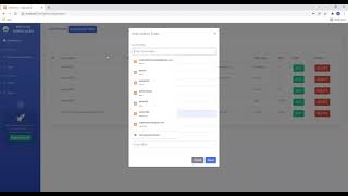 Admin Dashboard CRUD Operations
