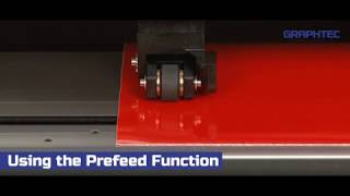 Graphtec Sensor Offset Pattern How to adjust the Cut Line Pattern on the Graphtec FC8600 @cuttingplotter