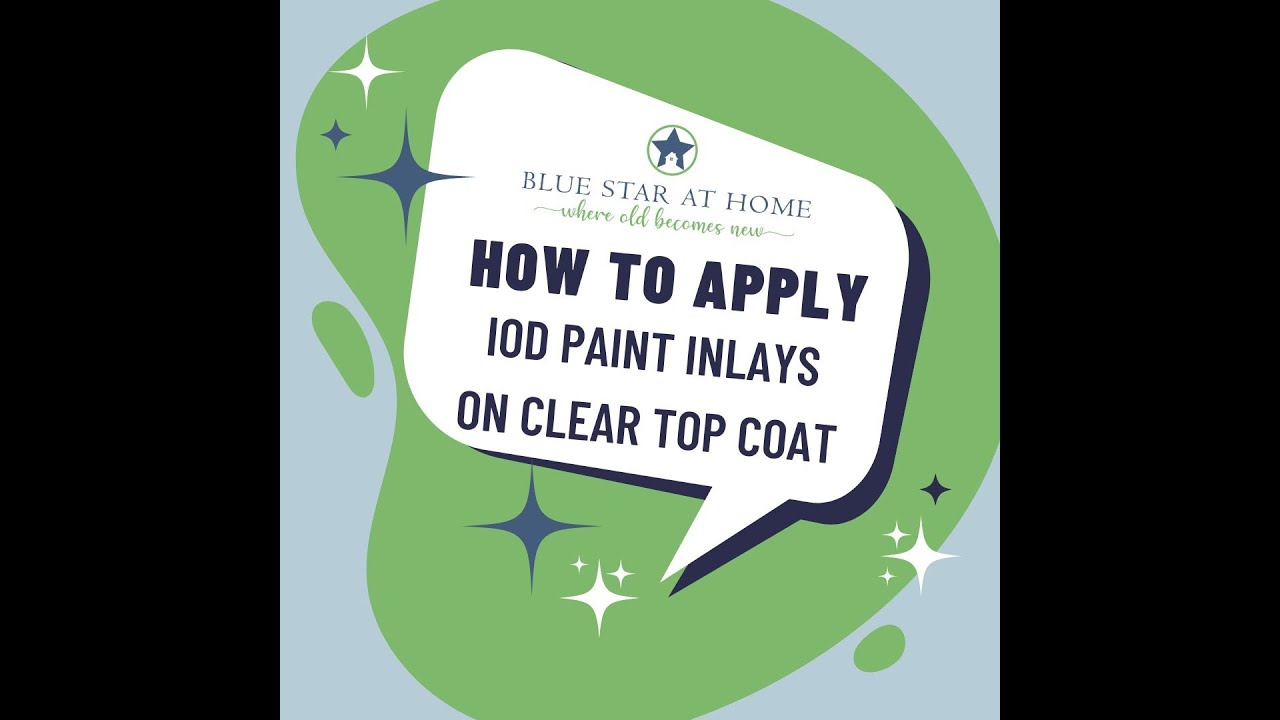 How to Apply IOD Paint Inlays in Clear Coat YouTube