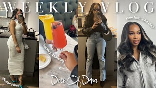 VLOG: NEW HAIR WHO DIS? MEN ARE WEIRD,SUNDAY BRUNCHIN,PARTYING WITH THE FAM,SUPPLEMENTS FOR BLOATING