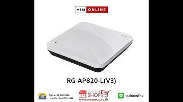 Unboxing Ruijie RG-AP820-L(V3)