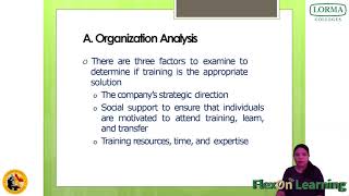 Training and Development (Chapter 3) - Nagie Corpuz