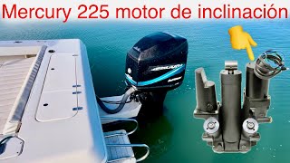 2004 mercury  225  2 stroke ￼ power trim motor. #boat #barco #mercury #boatlife #boating #trim