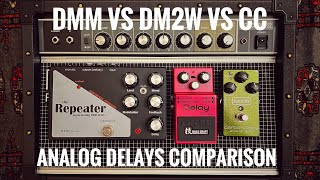 The Og Delays Comparison Deluxe Memory Man The Repeater Dm-2W And Carbon Copy