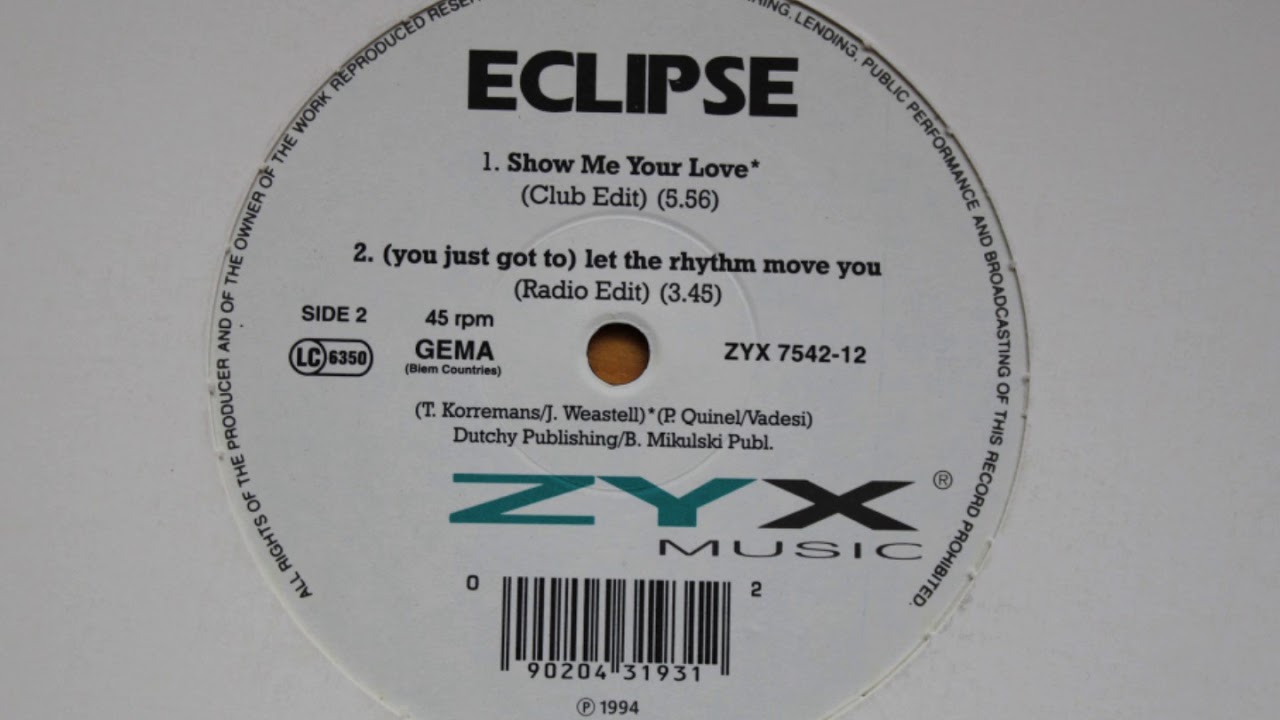 Eclipse - (You Just Got To) Let The Rhythm Move You