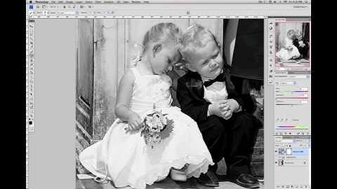 How to:  Selective Black and White using Adobe Photoshop