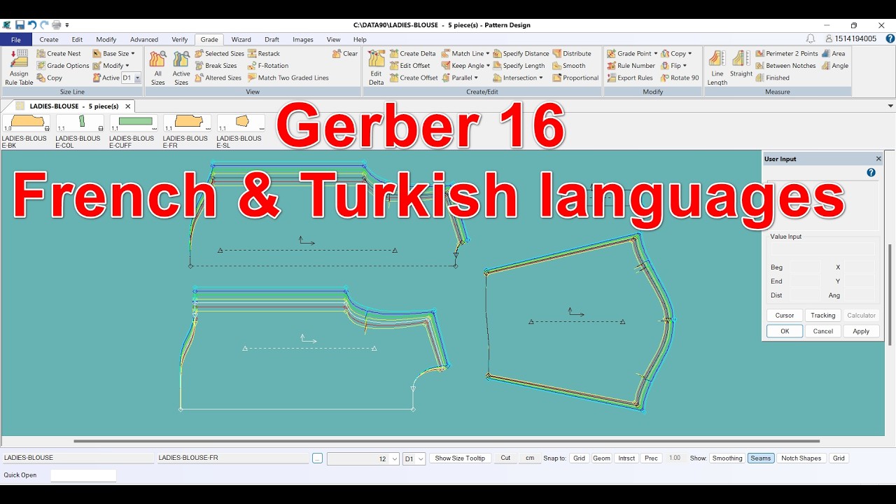 جيربر 16 مع اللغه الفرنسيه و التركيه Gerber 16 with French &Turkish ...