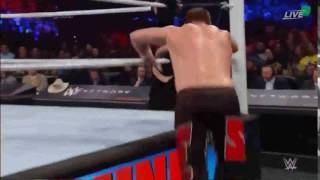 Kevin Owens reversed Zayn's Turnbuckle DDT into Superkick