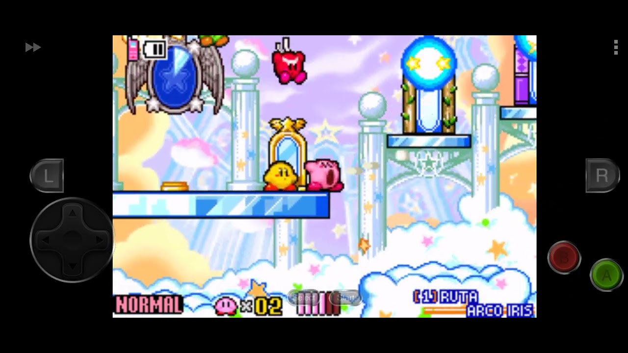 Jugando Kirby espejo parte 1.