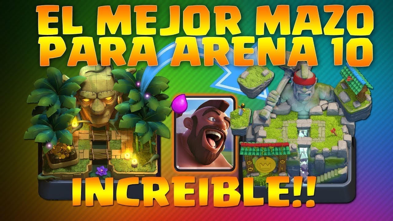 Hoy Subimos A Arena 10💥 CON EL MEJOR MAZO De Clash ROYALE💥 - YouTube