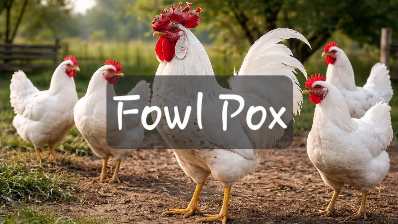 Fowl Pox pada Ayam White Leghorn 