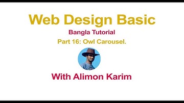 Web design Bangla tutorial # 16 (Owl Carousel)