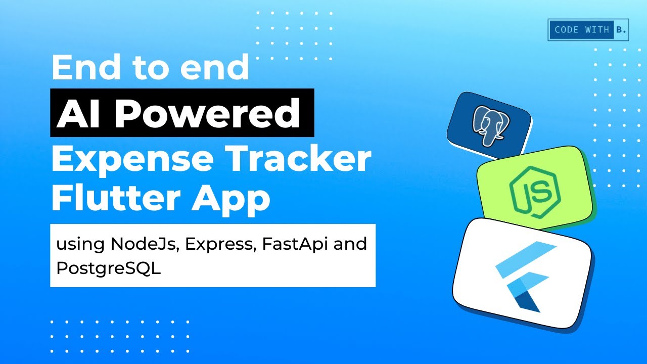 (Frontend Part) Complete AI Powered Expense Tracker Flutter App ...
