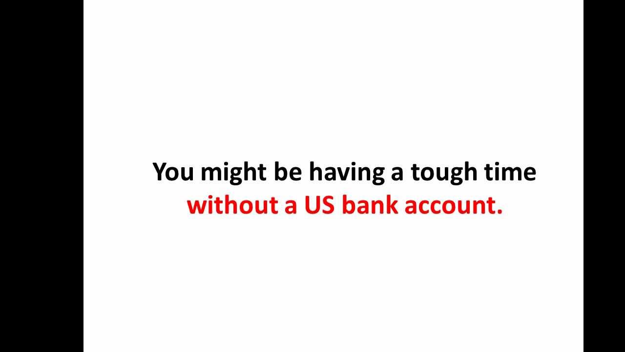 US Bank Account for a Non US Citizen How to get paid by a US company