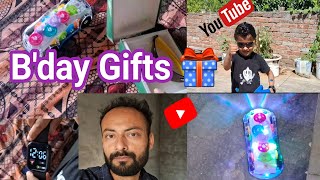 Unboxing B'day🎂Gifts | Exiting Moment | Damanjot | sourav joshi fan