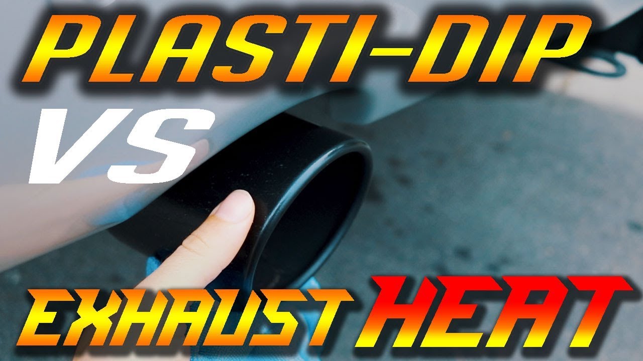 Does Plasti Dip Work on Exhaust Tips? - UPDATE - YouTube