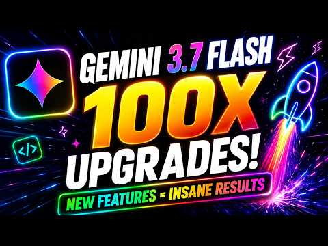 Google Gemini 3.7 Flash Just Changed the AI Race