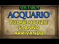 ACQUARIO: un'energia positiva ti circonda mentre un obiettivo tanto atteso si avvicina