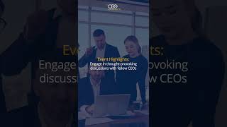 Join Us for an Exclusive CEO Peer Advisory Event Wealth