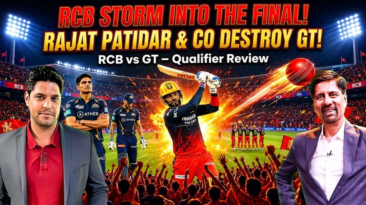 RCB STORM INTO THE FINAL! | RAJAT PATIDAR & CO DESTROY GT! |  RCB vs GT – Qualifier 1 Review