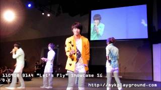 110809 B1A4 Let's Fly Showcase SG
