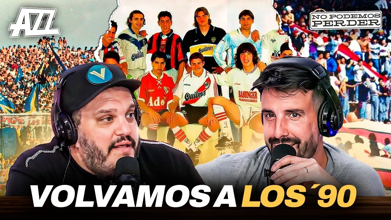 VOLVER A LOS 90: la MEJOR ÉPOCA de la HISTORIA del FÚTBOL ARGENTINO - NO PODEMOS PERDER con AZZARO
