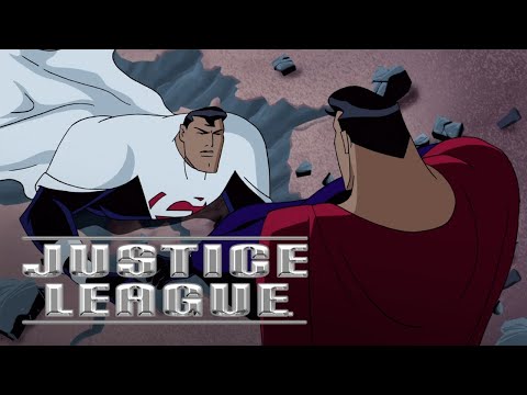 The Justice League defeats The Justice Lords
