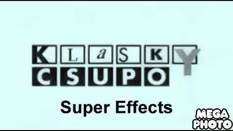 Klasky Csupo 1998 Logo inverted Black&White Reversed High Pitched