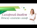 Сахарный диабет. Почему "скачет" сахар крови?. Врач эндокринолог, диетолог Ольга Павлова.