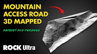 Mountain Access Road Survey with ROCK Ultra Drone LiDAR | Rekon Canada (Dataset Fly-through)