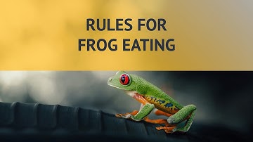 Eat the Frog: Unlock the Secret to Tackling Your Toughest Tasks