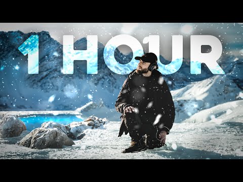 SOUNDS of MELTING SNOW and ICY WINDㅣSleep, Study, Relaxation, Meditation (4K) ❄️