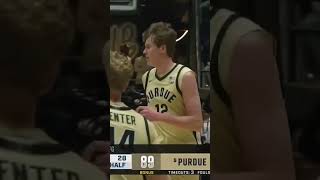 Purdue Boilermakers- Jack Benter is UNCONSCIOUS from three 👀 🎯 #collegebasketballhighlights