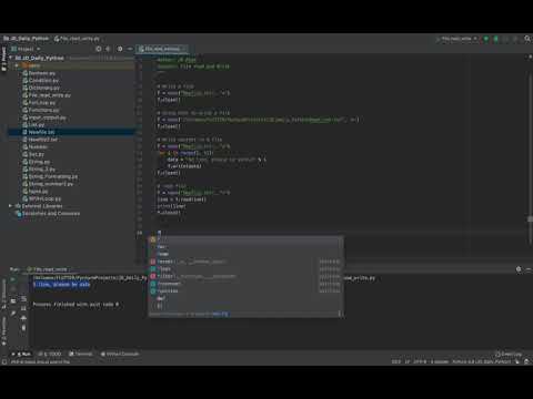 JD with Daily Python Practice ( Python Read file )