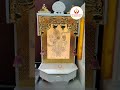 Corian Home Temple With Gold Leafing #DivineGlowMandir #CorianMandir #TheMandirShop #