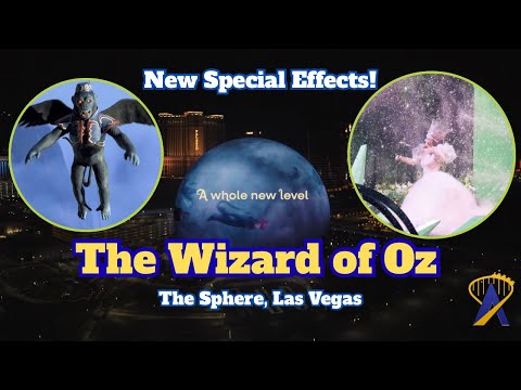 The Wizard of Oz at Sphere Debuts Enhanced 4D Effects