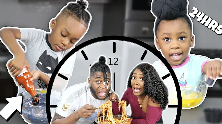 THE KIDS COOK ALL OUR FOOD FOR 24 HOURS ...       ...