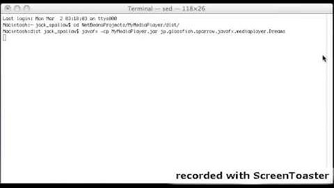 My JavaFX MediaPlayer