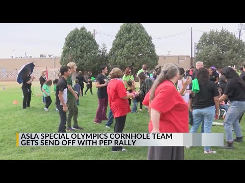 ABQ Sign Language Academy celebrates cornhole team going to Special Olympics tournament